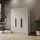WFL GROUP Drehtürenschrank Mono Bis 150 x 200 x 51 cm Beige