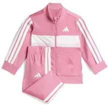 adidas Tiberio 3-Streifen Tricot Trainingsanzug Pink Fusion/Clear Pink/White 80
