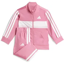 adidas Tiberio 3-Streifen Tricot Trainingsanzug Pink Fusion/Clear Pink/White 80