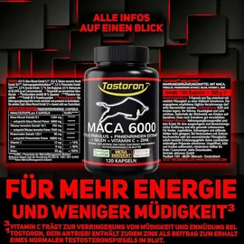 Tostoron Maca Kapseln hochdosiert 120 St.