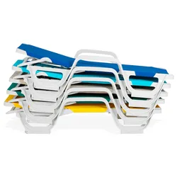 16 Liegestühle für Strand und Pool