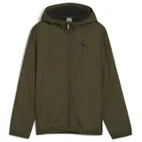 Puma Kinder Windjacke Fleece Line Windbreaker 626503-70 140 - Dark Olive