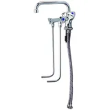 bietal® Spülbeckenhahn Hochdruck 2 Becken mit 30 cm Unterspülung