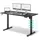 SENSE7 NOJO Gaming-Tisch Schwarz PC