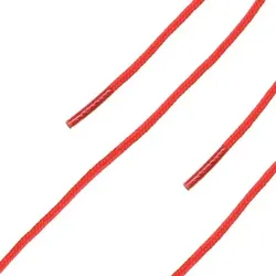Schnürsenkel Safety mid rot, Größe 145 - rot