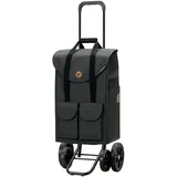 andersen shopper manufraktur Einkaufstrolley Andersen Quattro Shopper Jacob", grau anthrazit B:42cm H:117cm T:23cm, Polyester, Einkaufskörbe