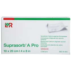 Suprasorb A Pro Calciumalginat Kompr.10x20 Cm