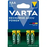 Varta Recharge Accu Power Micro AAA NiMH 550mAh, 4er-Pack (56743-101-404)