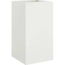 vidaXL Pflanzkübel 42 x 38 x 75 cm Weiß