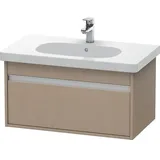 Duravit Ketho 80x45,5cm, leinen, 1 Auszug, wandhängend