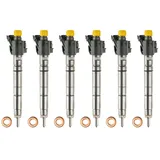 6X 0445116013 Injektor Land Rover, Jaguar 3.0 TD Bosch Piezo (0986435403, 9X2Q9K546DB, 9X2Q9K546DA)