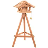 Siena Garden Vogelhaus Bea mit Silo und Ständer Kiefer FSC 100%