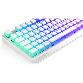 endorfy Thock TKL Pudding, Onyx White, PBT, LEDs RGB, Kailh RED, USB, DE (EY5D013)