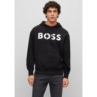 Boss ORANGE Hoodie »WebasicHood«, mit weißem Logodruck BOSS ORANGE Black