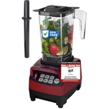 OmniBlend Smoothie Maker 1,5L in rot I Smoothie Mixer inkl. BPA-freiem Behälter & 6-Klingen-System aus Edelstahl I Mixer Smoothie Maker ideal für grüne Smoothies I Standmixer mit 3 PS Motor