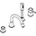 Grohe Grandera 4-Loch-Einhand-Wannenkombination Chrom