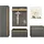 Home Affaire GIRON/CiTY Schuhbank 120x40x45 grau