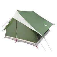 VidaXL Familien Zelt A-Frame 7-Personen Grün Wasserfest