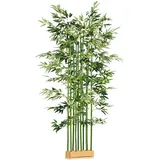 Homcom Künstliche Pflanze-Ø35 x 180H cm-Grün | Gr.: onesize
