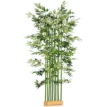 Homcom Künstliche Pflanze-Ø35 x 180H cm-Grün | Gr.: onesize