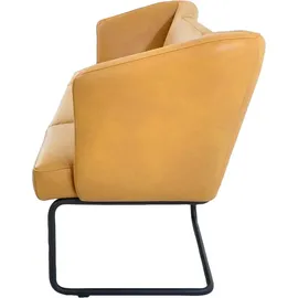 K+W Komfort & Wohnen »Mikkado Tube« in abgerundeter Form, Rundrohrkufe lang, in 2 Breiten 192 oder 242 cm gelb