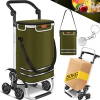 Kesser KESSER® Einkaufstrolley Treppensteiger mit Kühlfach klappbar mit 56L