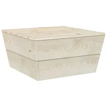 vidaXL Gartentische 2 Stk. 60x60x30 cm Imprägniertes Fichtenholz