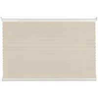Buchheister Plissee Sand, 120x130cm & Jalousien, Plissees