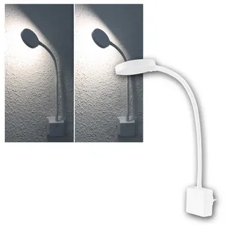 ChiliTec LED Steckdosenleuchte "CT-SEL" Weiß 4Watt, dimmbar, 4000k, 300 Lumen