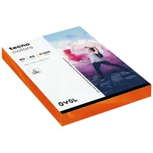 Inapa tecno colors A4 80 g/m2 100 Blatt intensivorange