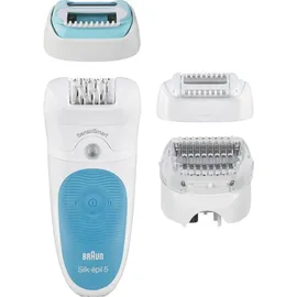 Braun Silk-épil SensoSmart 5-610 weiß/blau