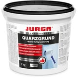 JURGA Quarzgrund Weiß 7 kg - Haftgrund Fliese auf Fliese mit Quarzsand - Quarzgrundierung auf Fliesen & Putz & Beton, Fliesengrundierung