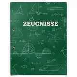 itenga Zeugnismappe mit Motiv Formeln, 12 Hüllen