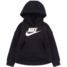 Nike Kids Nike Mädchen Club Hoodie Sweatshirt, - Schwarz, 4-5 Jahre