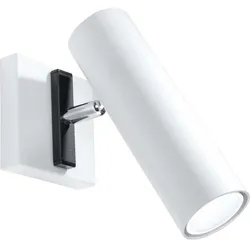 Wandleuchte Wandlampe beweglicher Spot Weiß Schlafzimmer Wohnzimmer Esszimmer