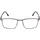 Rodenstock R7151 Square Brille - Dark Grey, Black - 145/57 mm