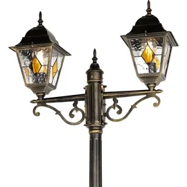 QAZQA Antigua 240 cm 2-flg. Gold
