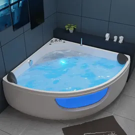 Tronitechnik Paros Whirlpoolbadewanne 135 x 135 cm WP-PAR135