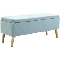 Homcom Truhenbank Hellgrün 110 x 39 x 45 cm