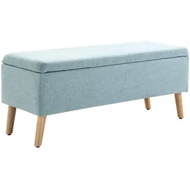 Homcom Truhenbank Hellgrün 110 x 39 x 45 cm