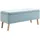 Homcom Truhenbank Hellgrün 110 x 39 x 45 cm