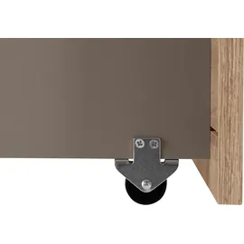 Rauch Kinderbett FLEXX 95 x 209 cm Holz lackiert braun beige