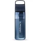 Lifestraw Go - Trinkflasche Aegan Sea 650 ml filterflasche blau