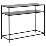 alasans Newcastle Konsolentisch 100 x 35 x 1 cm schwarz