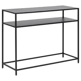 alasans Newcastle Konsolentisch 100 x 35 x 1 cm schwarz