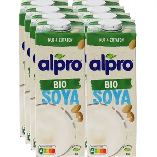 2 x Alpro BIO Soja Drink, 8er Pack