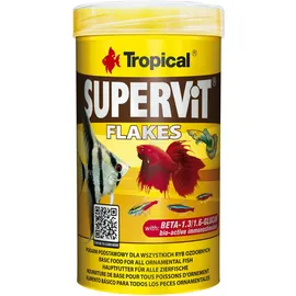 Tropical Supervit Premium Hauptfutter Flockenfutter für alle Zierfische 1 x 250 ml