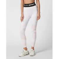 Plein Sport Damen Tight CAMOUFLAGE, Wei?, XS