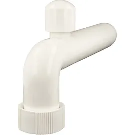 tecuro Abgangsbogen Ø 40 mm mit Rohrbelüfter Kunststoff weiß