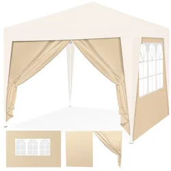 KESSER® 2X Seitenwand für Pavillon 3x3m - Faltpavillon Pop Up   klappbar   platzsparend   verstaubar